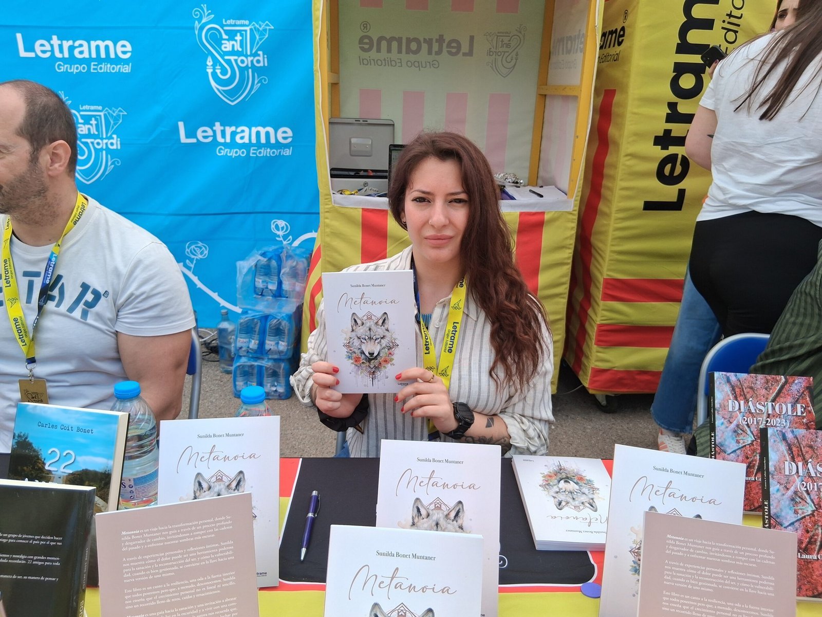 Sunilda Bonet Muntaner presenta su libro 'Metanoia' en Sant Jordi 2025 de la mano de Editorial Letrame